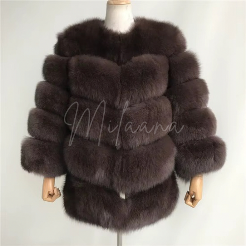 Fox Fur 5 Row Coat