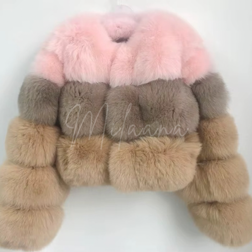 Fox Fur 3 Row Coat