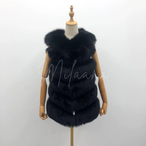 Fox Fur 6 Row Gilet