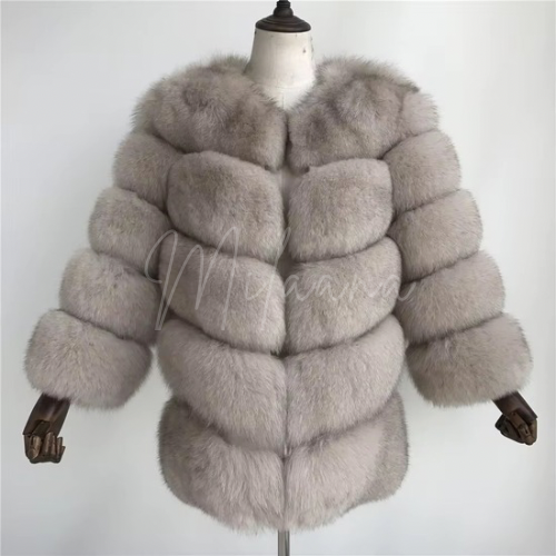 Fox Fur 5 Row Coat
