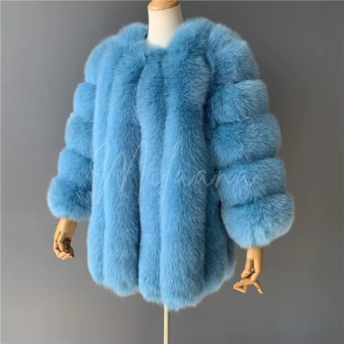 Fox Fur Longline Coat
