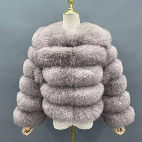 Fox Fur 5 Row Coat